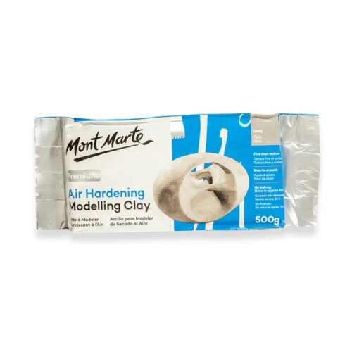 Air Hardening Modelling Clay Premium 500g – Grey