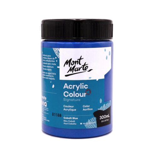 Acrylic Colour Paint 300ml – Cobalt Blue