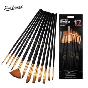 Paint Brush Set HB-3406-12E