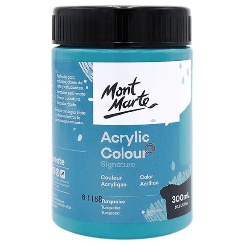 Acrylic Colour Paint 300ml  – Turquoise