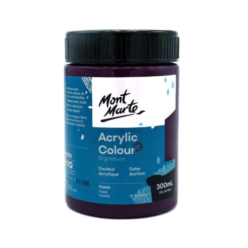 Acrylic Colour Paint 300ml  – Violet