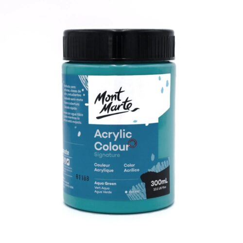 Acrylic Colour Paint 300ml – Aqua Green