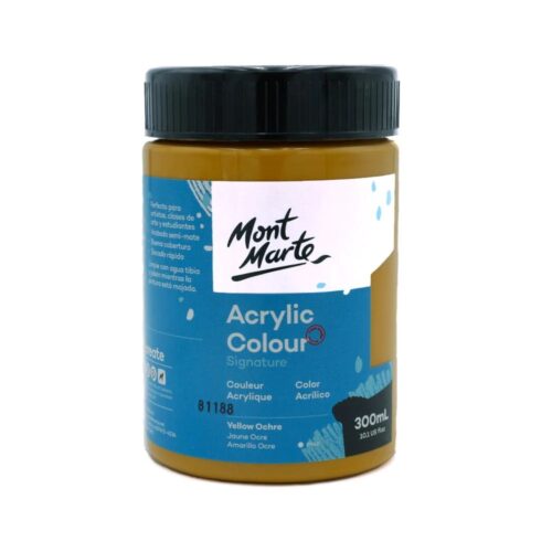 Acrylic Colour Paint 300ml – Yellow Ochre