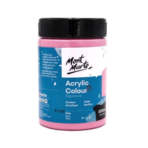 Acrylic Colour Paint 300ml- Pink