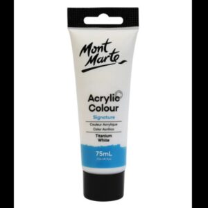 Titanium White Acrylic Paint 75ml