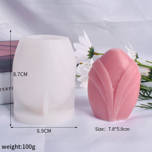 Rose Ball Shaped Candle Silicone Mold XC806-30