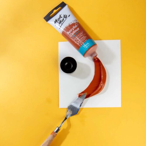 Acrylic Colour Paint – Burnt Sienna