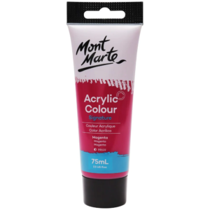 Acrylic Colour Paint 75mls – Magenta