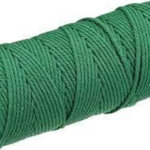 Macrame Rope 3mm*100m – Emerald Greed