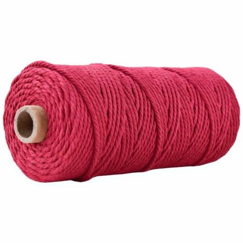 Macrame Rope 3mm*100m – Red