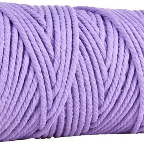 Macrame Rope 5mm* 100m Light Purple