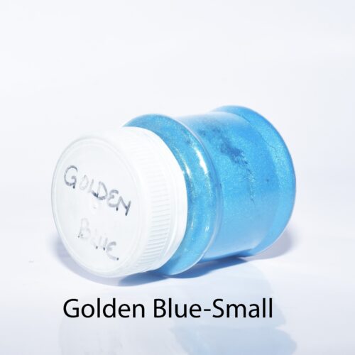Small Mica Pigment 30g Golden Blue
