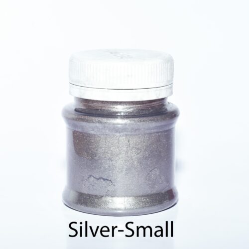Small Mica Pigment 30g Silver