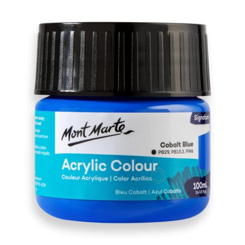 Acrylic Colour Paint 100mls –  Cobalt Blue