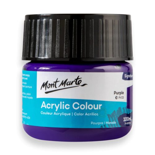 Acrylic Colour Paint 100mls –  Purple