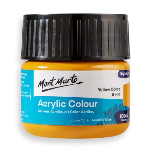 Acrylic Colour Paint 100mls –Yellow Ochre