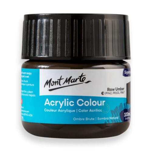 Acrylic Colour Paint 100mls – Raw Umber