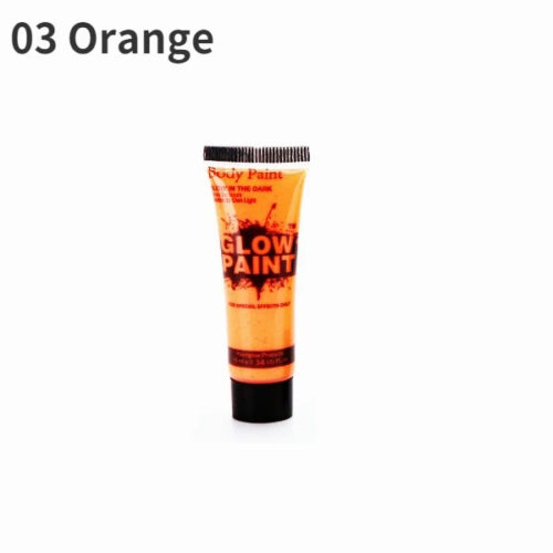 Glow in the dark body paints- Orange
