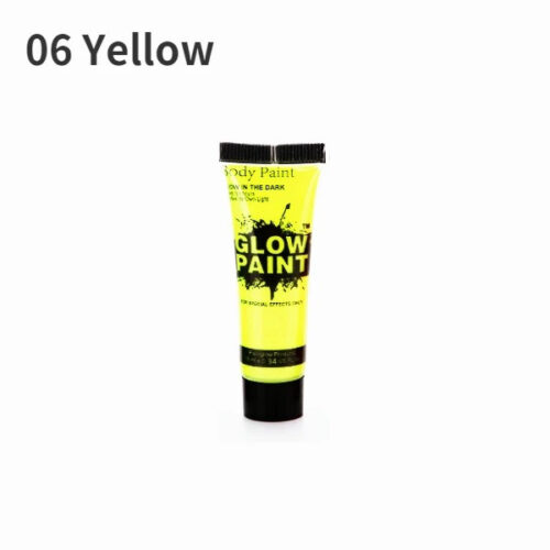 Glow in the dark body paints – Yellow