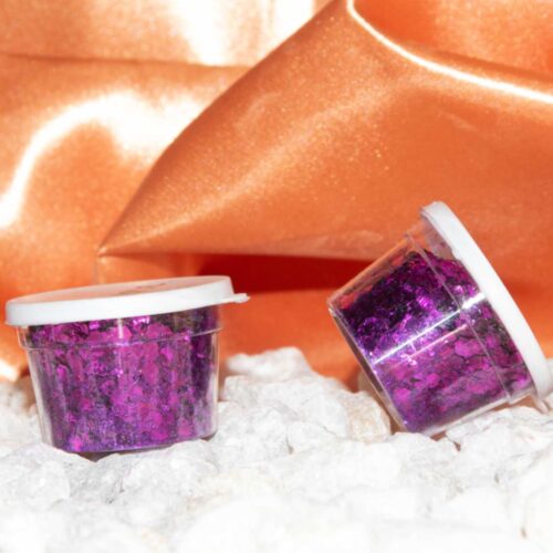 Glitter Chunks Purple