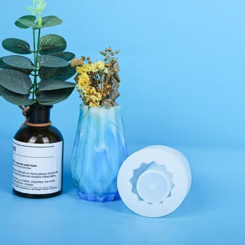 Flower Vase Silicone Mold XC117 -5