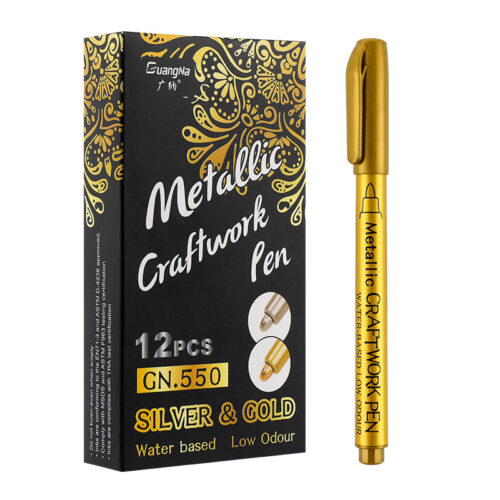 Metallic Resin Pen -gold XC816 -2