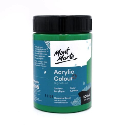 Acrylic Colour Paint 300ml- Monastral Green