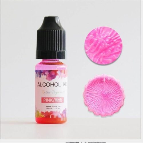 Alcohol Ink Pink