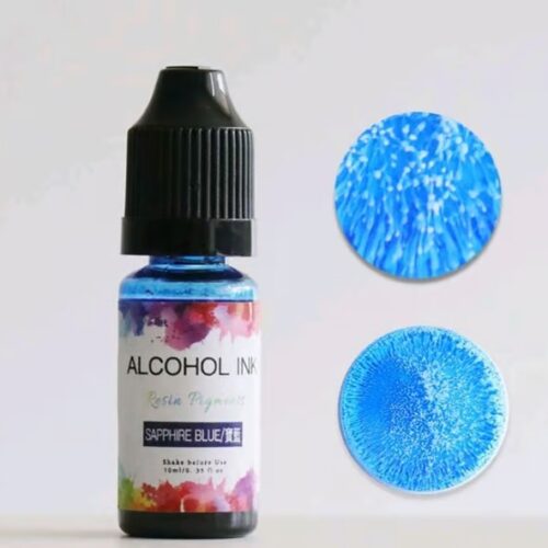 Alcohol Ink Sapphire Blue