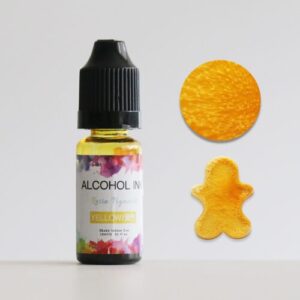 Alcohol Ink Yellow