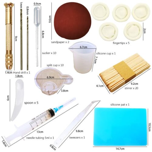 Resin Crafts Tools Kit  XCPRC-350