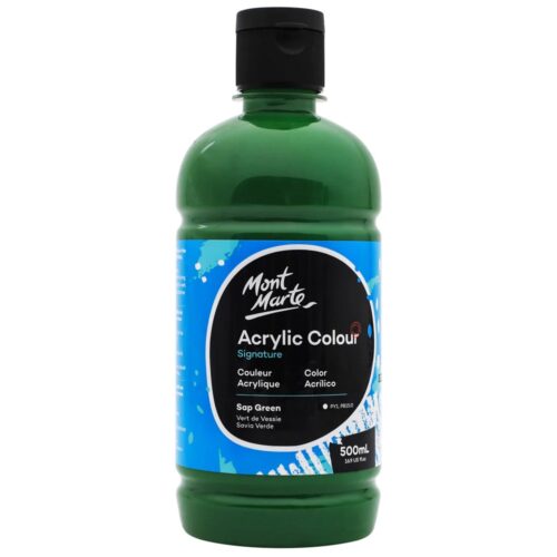 Acrylic Colour Paint 500ml – Sap Green