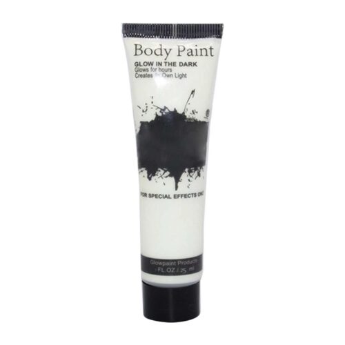 Glow in the dark body paints-White