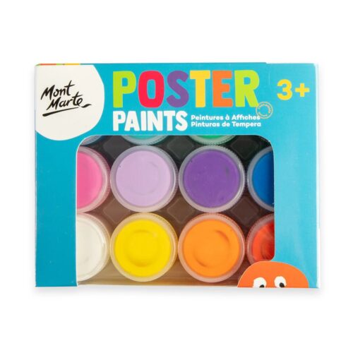 Poster Paints 12 x 20mls