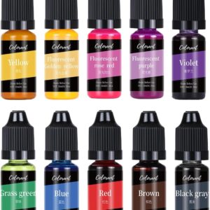 Candle Pigment - Fluorescent Golden Yellow