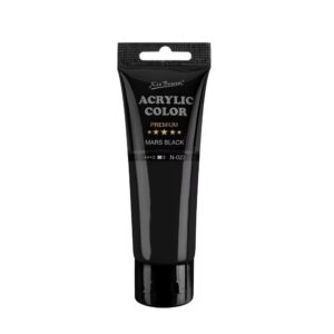 Xinbowen Acrylic Paint 75mls – Mars Black