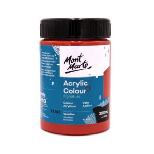 Acrylic Paint 300ml Vermillion