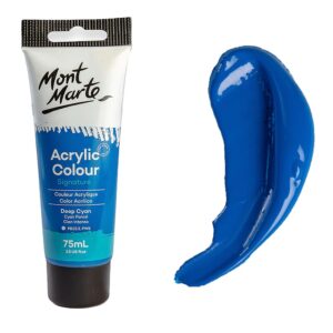 Acrylic Colour Paint Signature 75ml Tube-Deep Cyan Blue