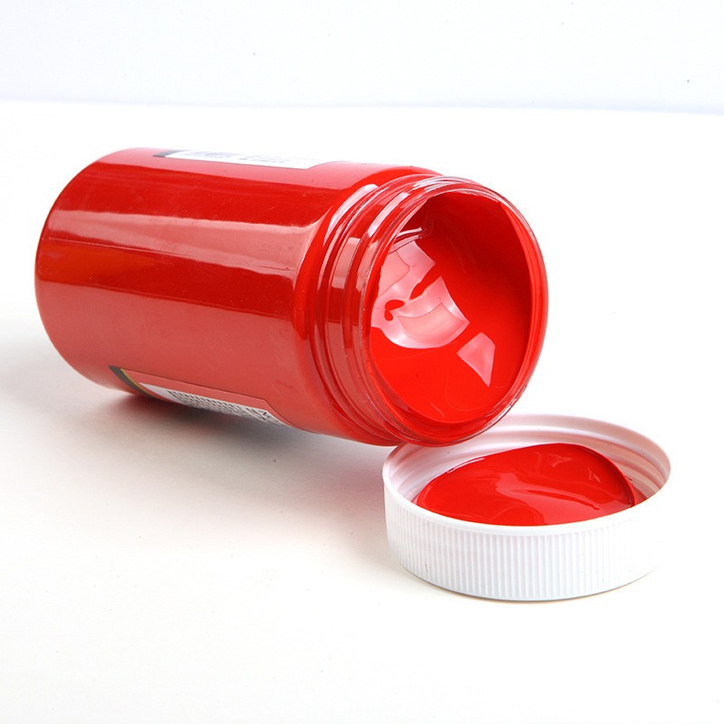 Marie's Acrylic Colour Paints 300ml - Permanent Red