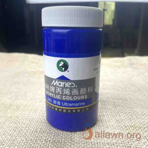 Marie’s Acrylic Colour Paints 300ml – Ultramarine Blue
