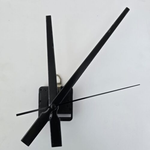 Clock Engine with Hands – Black- 1081