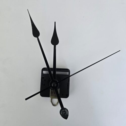 Clock Engine with Hands – Black- 1153