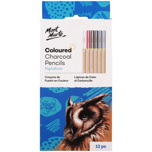 Mont Marte Coloured Charcoal Pencils