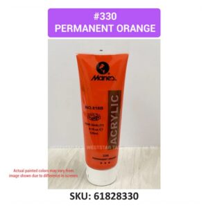 Marie's Acrylic Paints-120mls -Permanent Orange