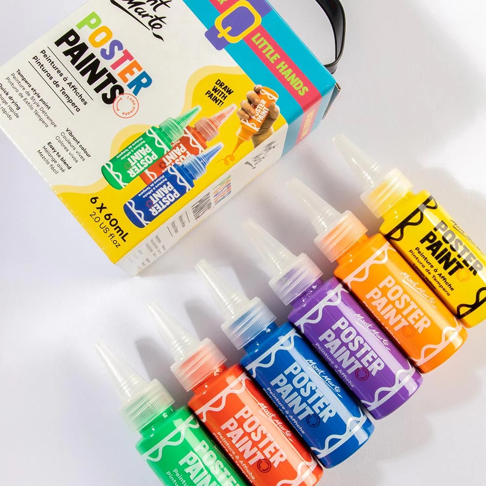 Poster Paints 6pc x 60ml - Image 2