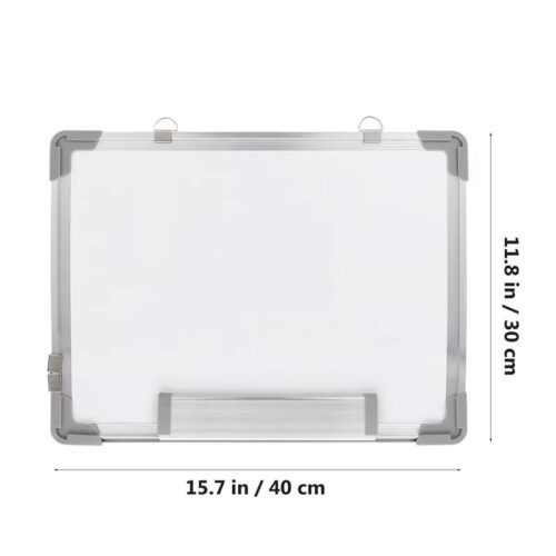 Erasable Magnetic White Board 30cm by 40cm
