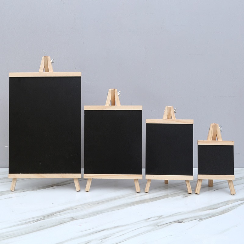 Black Board with Stand 30cm by 60cm
