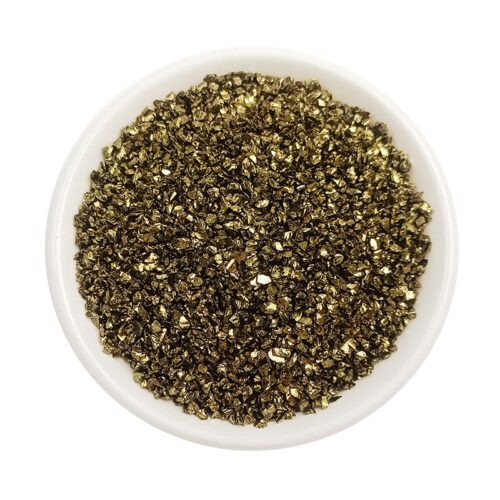 Coloured Crushed Stones 35g- Dark Gold