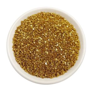 Coloured Crushed Stones 35g- Gold