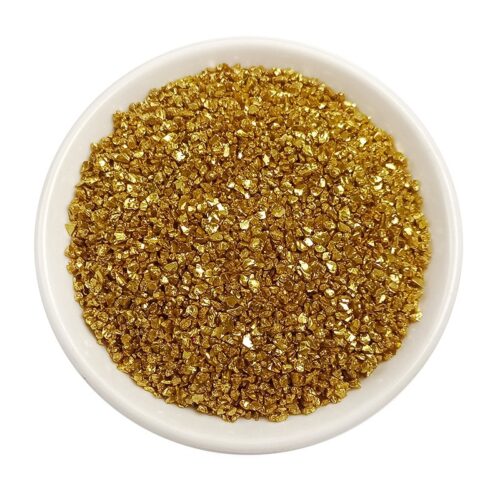 Coloured Crushed Stones 35g- Gold